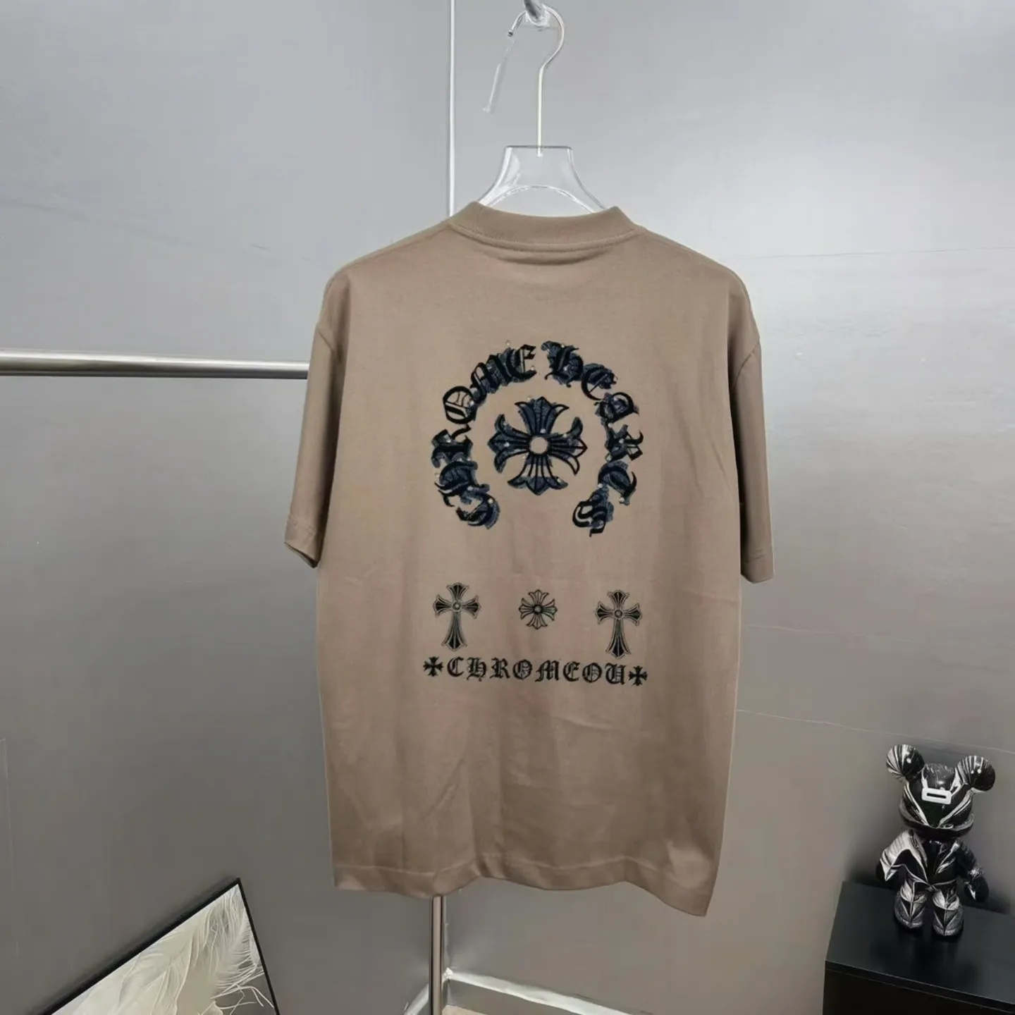ch～ 《 》 ， T ， Same Style ， : Black White Coffee Brown Size：S（90-130 ） M（125-150 ） L（135-165 ） XL（160-190 ） XXL（185 ）
